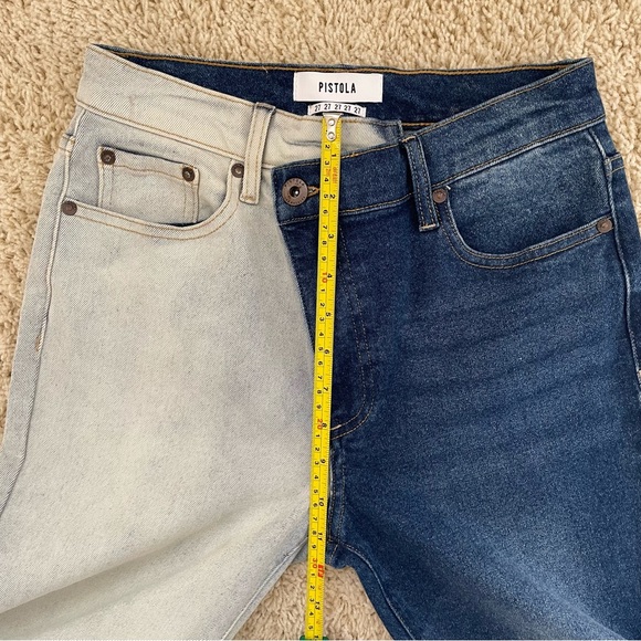 Pistola Two-Tone Asymmetric Jeans - Picture 12 of 12